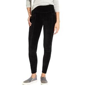 Athleta Velvet Leggings Pants Metro Cord Size L